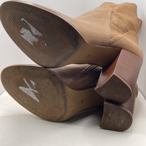 Gibson Latimer Soft Leather Heeled Ankle Booties - Picture 5 of 10